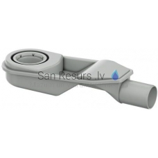 ACO ShowerDrain M+ plastmasas traps horizontāls izvads h54-128mm