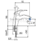 KFA sink faucet AMETYST (warranty 5 years)