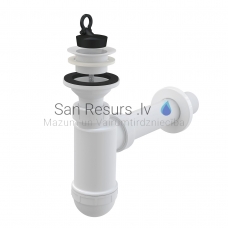 Alcaplast Praustuvo sifonas DN40 su plastikinėm grotelėm A42