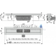 Alcaplast Traps grīdas (flīzēm) APZ6-850