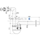 Alcaplast Сифон для сбора конденсата DN40  AKS2