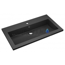 Aquasanita izlietne BQA 80 Black Metallic 800x450