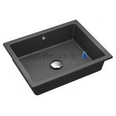 Aquasanita izlietne BQC50 Black Metallic 505x400