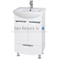 Aqua Rodos Glorija 05GL55 spintelė su kriaukle, 55cm