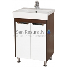Aqua Rodos Nika  55 spintelė su kriaukle  (venge)  