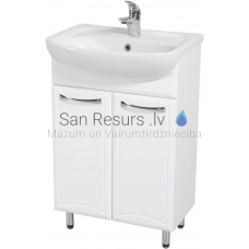 Aqua Rodos cabinet Dekor 55 with sink, 55cm