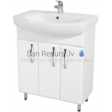 Aqua Rodos cabinet Dekor 80 with sink, 80cm