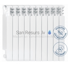 KFA higieninis aliuminis radiatorius G500F SILVER IONS ( 1 sekcija)