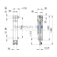 KFA aliuminis radiatorius G350F/D ( 1 sekcija)