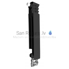 KFA aliuminis radiatorius G500F/D BLACK ANTRICYT DECOR ( 1 sekcija)