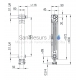 KFA aliuminis radiatorius G500F/D BLACK ANTRICYT DECOR ( 1 sekcija)