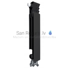 KFA aliuminis radiatorius G500F/D BLACK ANTRICYT DECOR ( 1 sekcija)