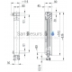 KFA aliuminis radiatorius G500F/D BLACK ANTRICYT DECOR ( 1 sekcija)