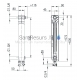 KFA aliuminis radiatorius G500F/D BLACK ( 1 sekcija)
