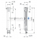 KFA aliuminis radiatorius G500F/D BLACK ( 1 sekcija)