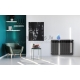 KFA aliuminis radiatorius G500F BLACK ANTRICYT DECOR ( 4 sekcijos)
