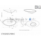 BLU akmens masas izlietne CYGNUS 590x310