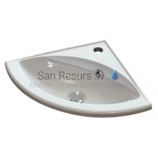 BLU stone mass sink PULIA Corner 381x381