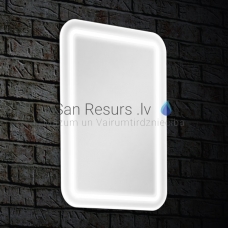 BLU spogulis ar LED LEON 600x800