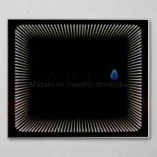 BLU spogulis ar LED GALASSIA 490x490