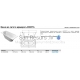 BLU stone mass bathtub LACERTA 1575