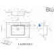 BLU akmens masas izlietne LAZIO  810x545