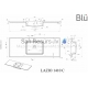 BLU akmens masas izlietne LAZIO 1410x545