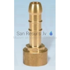 Žalvarinė dujų žarnos mova F DN15 (1/2”xØ13)