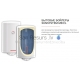 SUNSYSTEM piekaramais elektriskais ūdens sildītājs MB  80 V/EL (vertikāls)