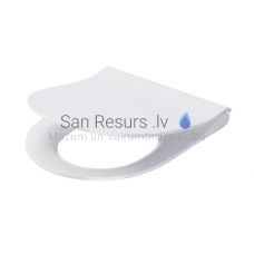 CERSANIT CITY OVAL vāks SLIM Soft Close