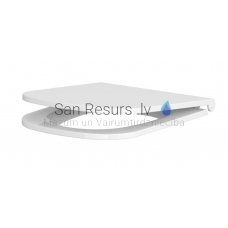 CERSANIT CASPIA cietais vāks duroplast SLIM Soft Close