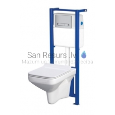 CERSANIT WC iebūvējamā montāžas rāmja komplekts NAXOS