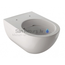 Keramag подвесной унитаз Acanto Rimfree 350x510 mm без крышкой