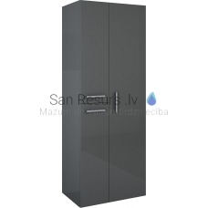 Elita боковой шкафчик пенал KWADRO PLUS 60 антрацит RLO4121