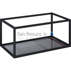 Elita papildoma metalinė lentyna su stiklu FRAME 80 jouda