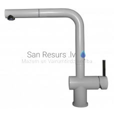 ELLECI kitchen faucet STREAM PLUS Aluminium