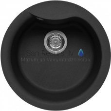 ELLECI кухонная раковина из каменной массы EGO ROUND Ghisa 48.5x48.5 см