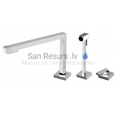 ELLECI kitchen faucet FUSION PLUS Chrome