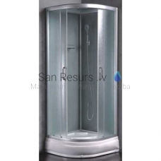 Dušas kabine ET-006RF, 900x900 mm