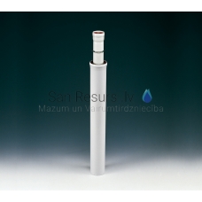 Koaksialinis vamzdis 1m M/F Ø 80/125 mm