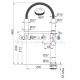 FRANKE kitchen faucet (Chromas) PESCARA 360°