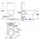 GROHE WC нижняя часть туалета BauCeramic Rimless (горизонтальный выход) без крышкой
