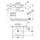 GROHE izlietne Essence 600