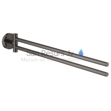 GROHE двойной держатель полотенец Essentials New (Hard Graphite)