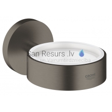 GROHE держатель для стакана или мыла Essentials New (Brushed Hard Graphite)