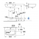 GROHE sink BauCeramic 550