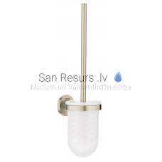 GROHE ершик для туалета с держателем Essentials New (Brushed Nickel)