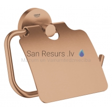 GROHE держатель для туалетной бумаги с крышкой Essentials New (Brushed Warm Sunset)