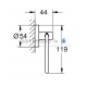 GROHE держатель для туалетной бумаги Essentials New (Хром)