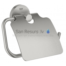 GROHE держатель для туалетной бумаги с крышкой Essentials New (Supersteel)